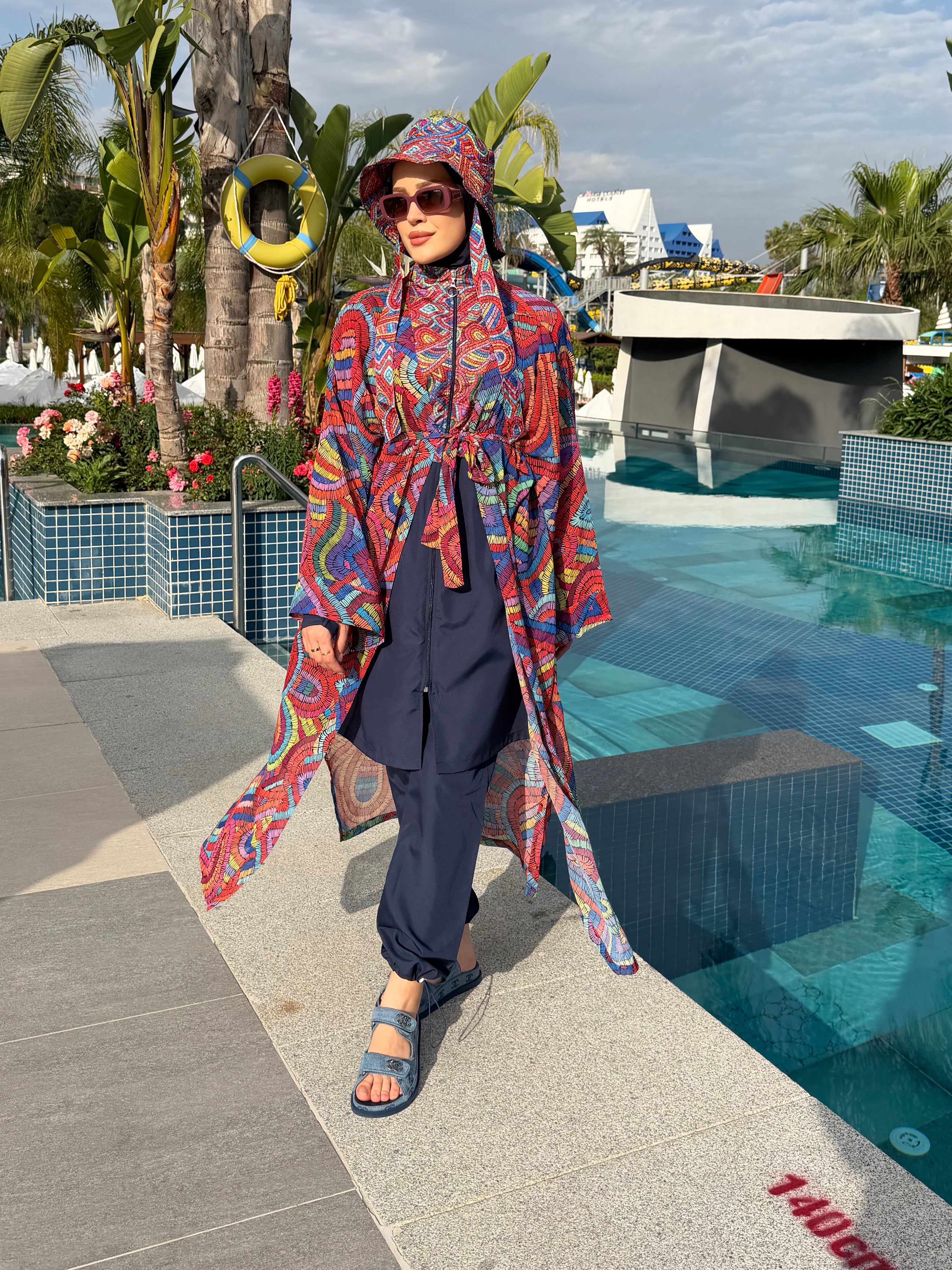 Marbella Tek Kaftan Kimono Pareo