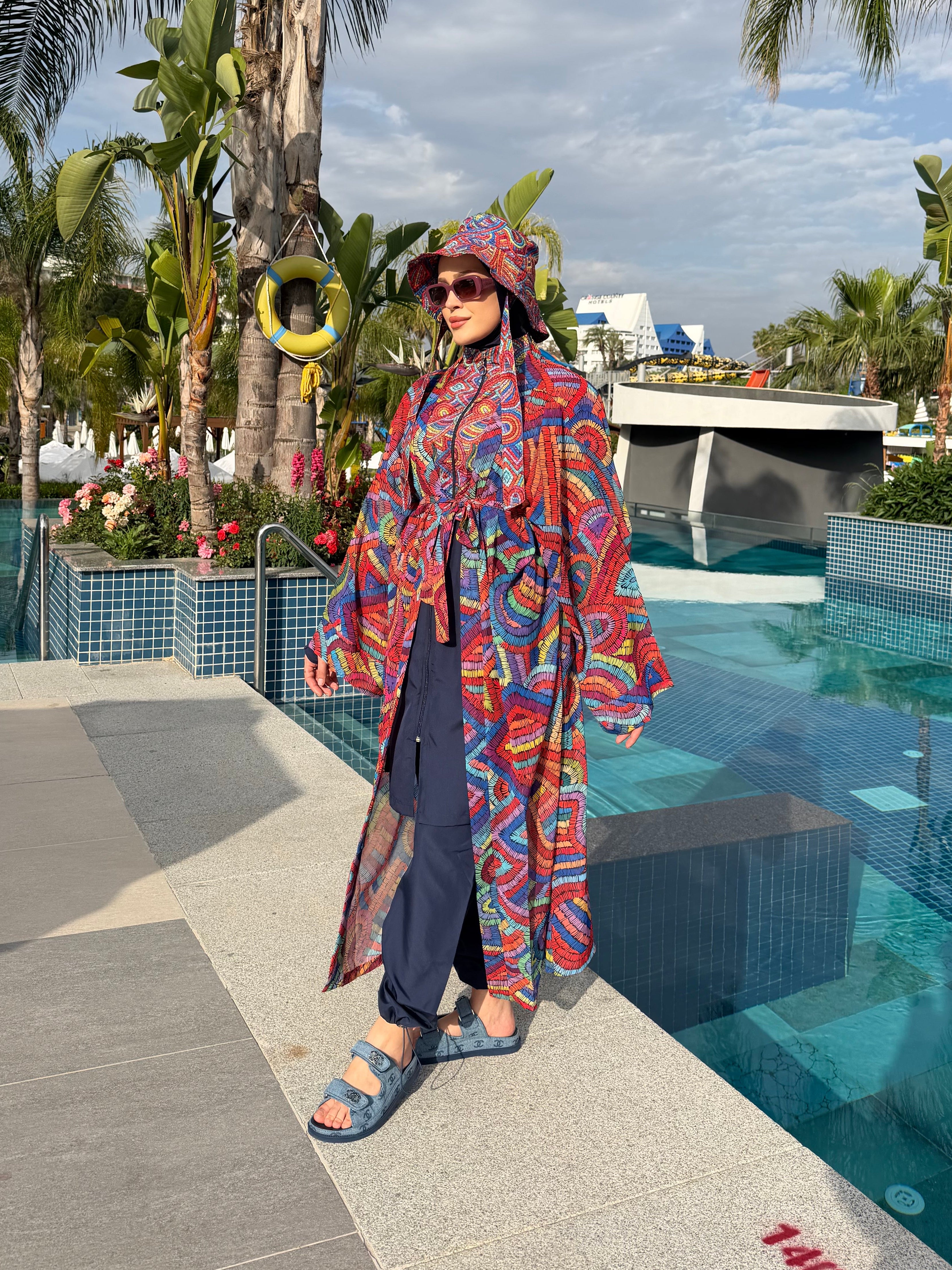 Marbella Tek Kaftan Kimono Pareo