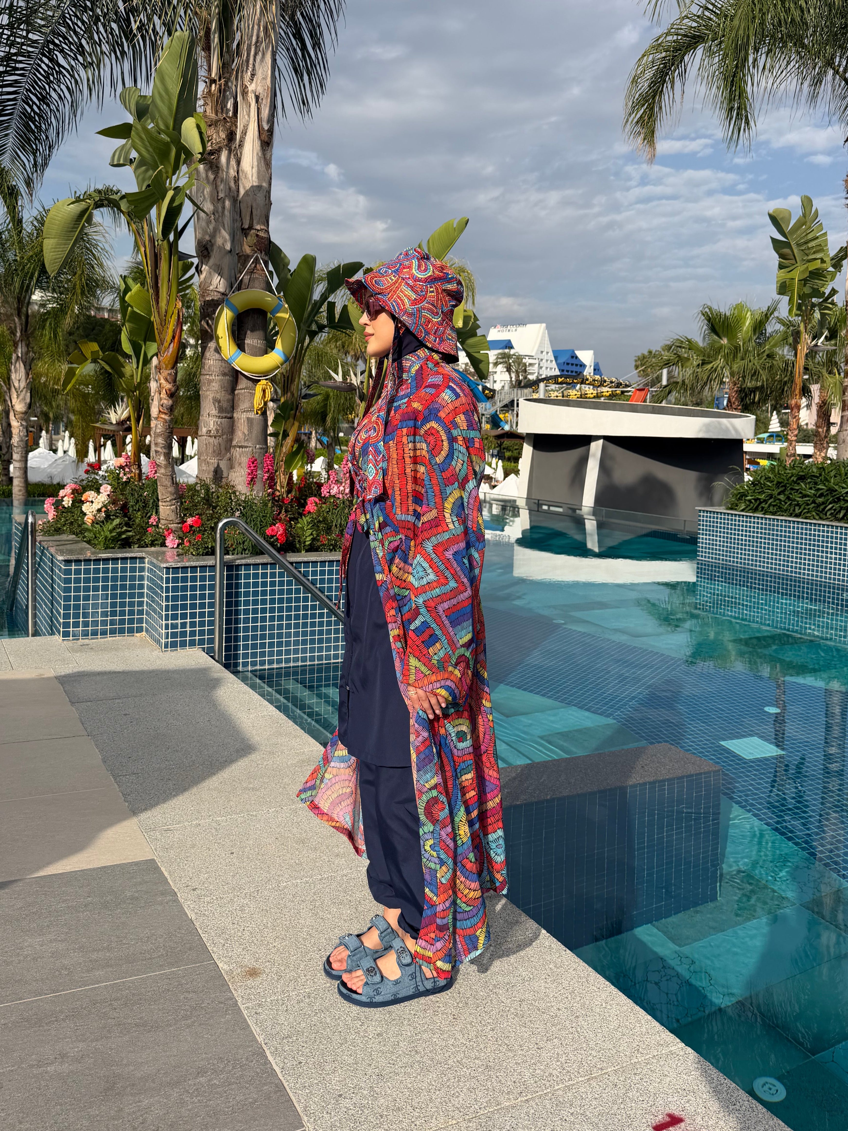 Marbella  Tek Kaftan Kimono Pareo