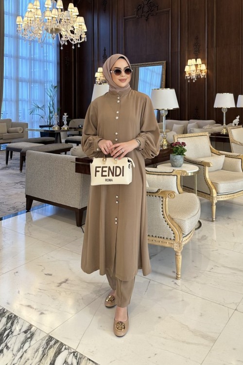 Lidya  Düğmeli Takım