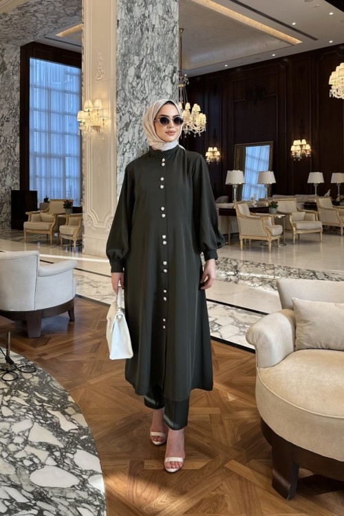 Lidya  Düğmeli Takım