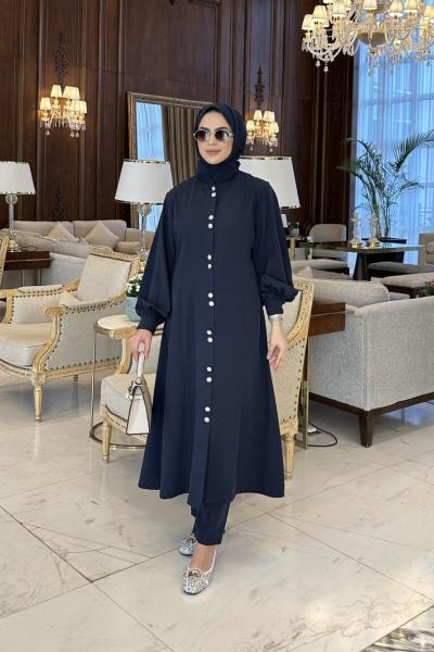 Lidya  Düğmeli Takım