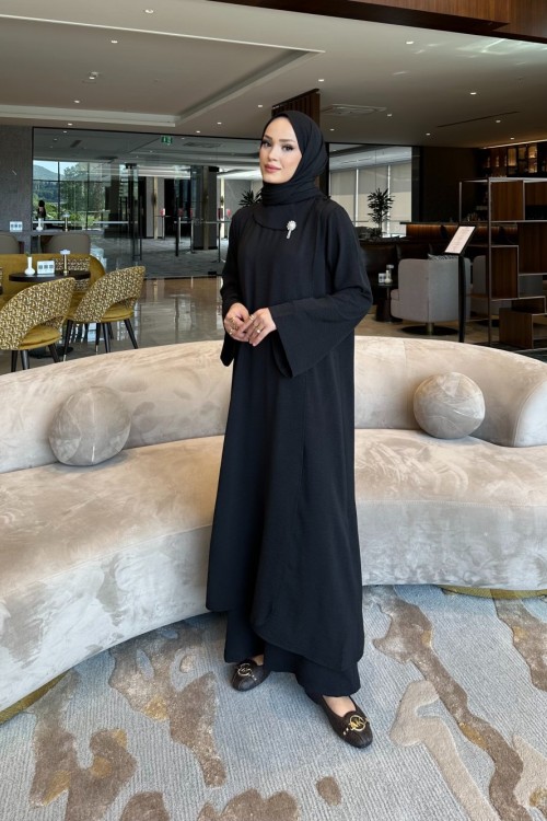 Nida İkili Takım Siyah