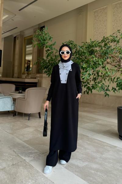 Kışlık Arin İkili Takım gri