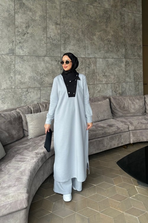 Kışlık Arin İkili Takım  siyah