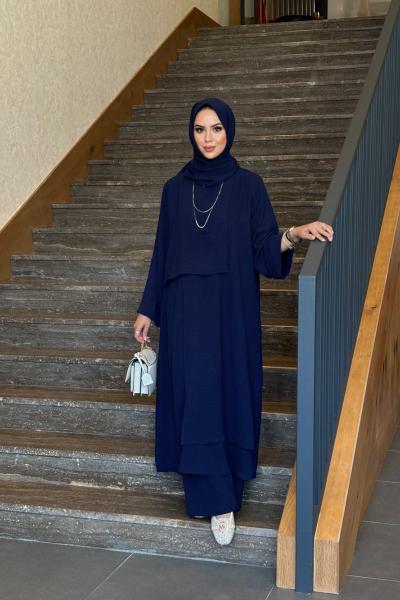 Mona ikili takım lacivert