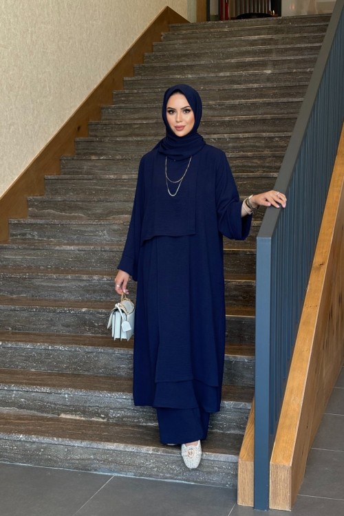 Mona ikili takım lacivert