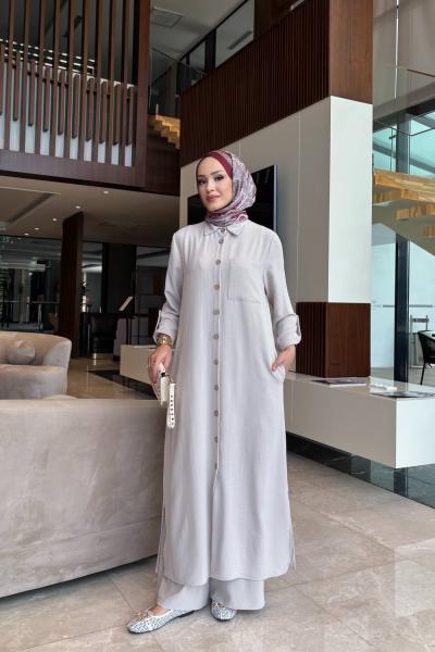 Lova ikili takım taş rengi