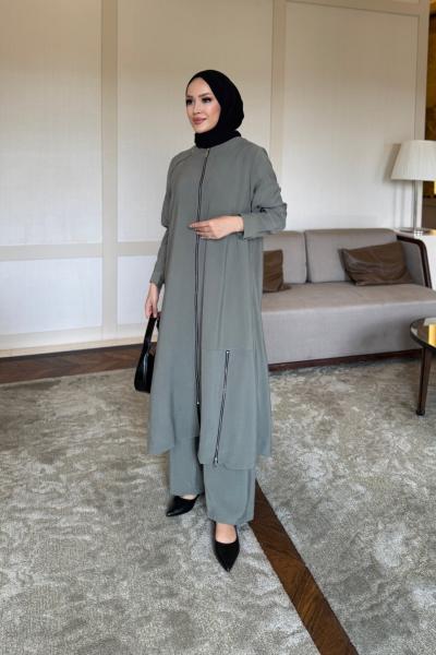 Tensora ikili takım mint yeşili