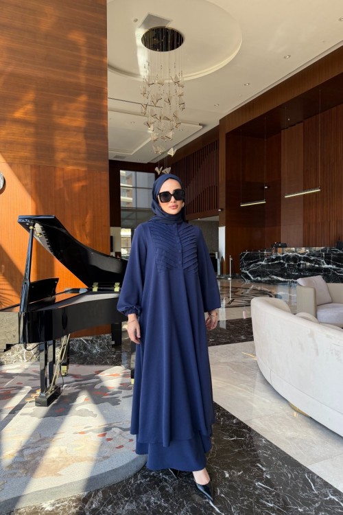 Nazende ikili takım lacivert