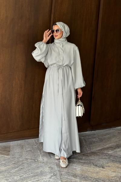 Kristal Düğme Detay İkili Takım