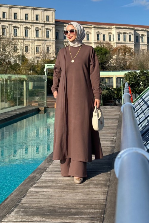 Nervür Detaylı Gonca Takım