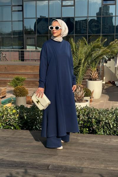 Nervür Detaylı Gonca Takım