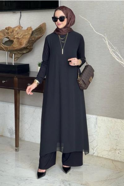 Şifon Detay İkili  Takım