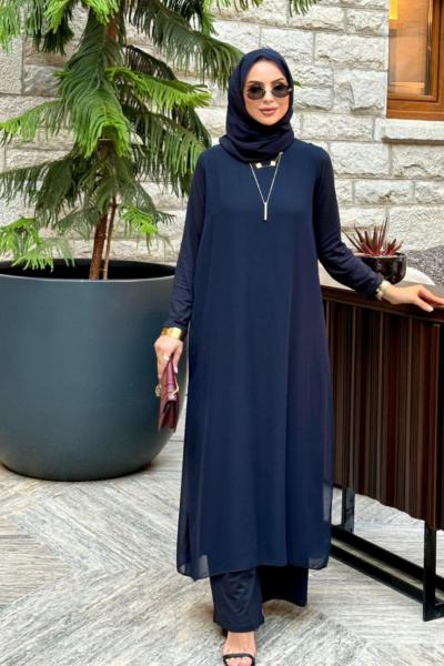 Şifon Detay İkili  Takım