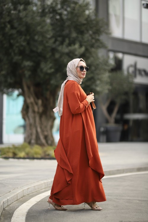 Paris Asimetrik Kesim Elbise