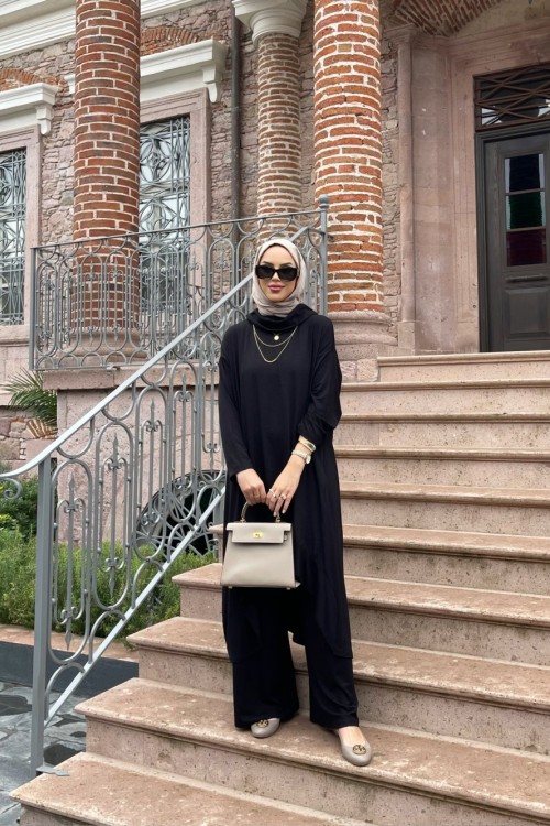 Luna Tasarım İkili Takım Siyah