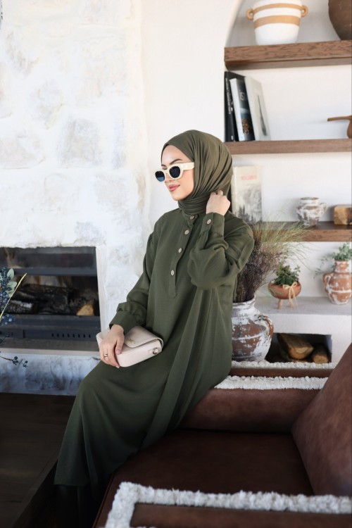 Zeyna Düğme Detay İkili Takım