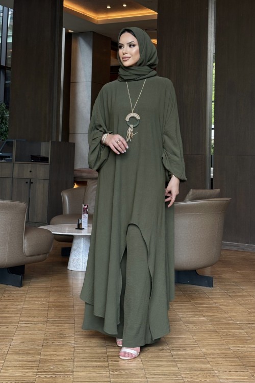 Mira ikili takım haki yeşil